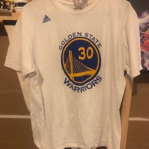 adidas steph curry tshirt jersey size med